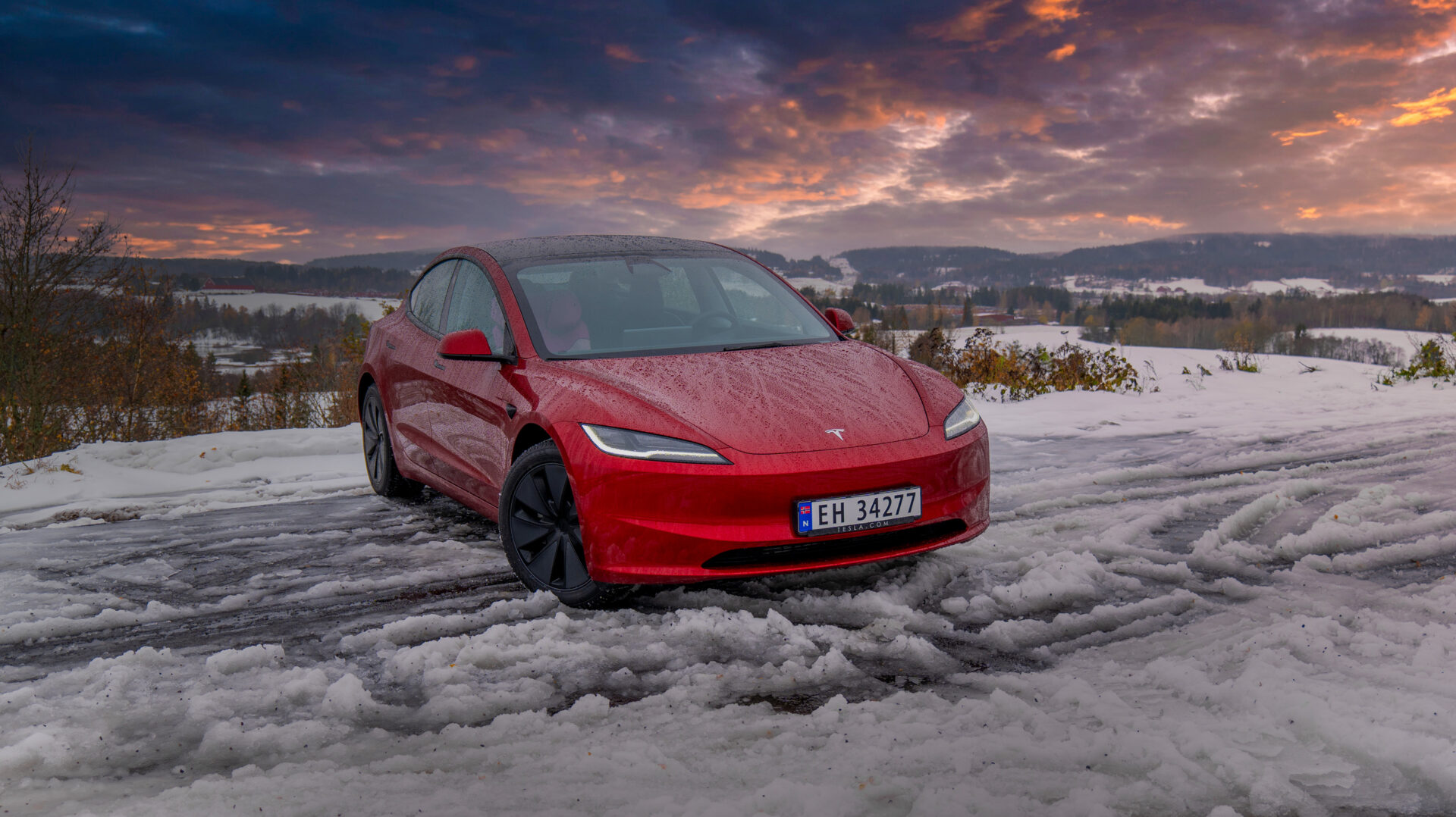 Tesla Model 3 angle