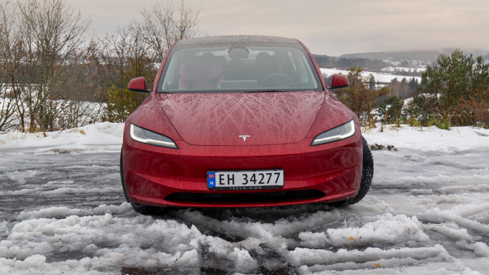 Tesla Model 3 front