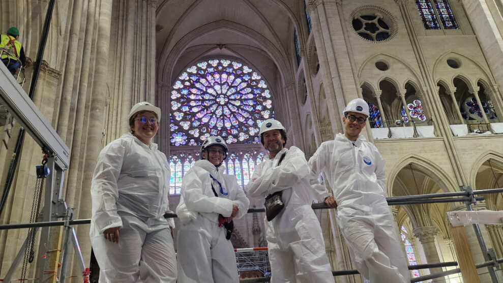 Fem år efter branden: Notre-Dame är tillbaka – akustiken också 4 notre dame measurment session sep 2024 20240927_142634 copy