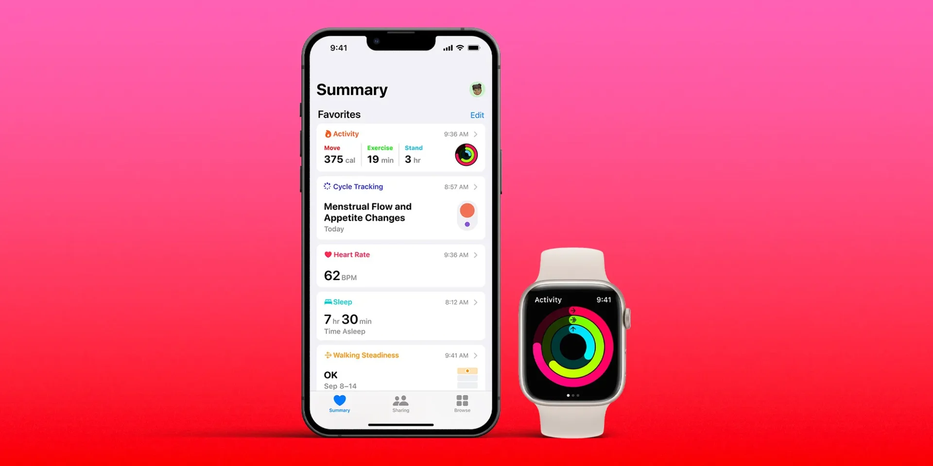 Apples oppdaterte helseapp får en KI-lege