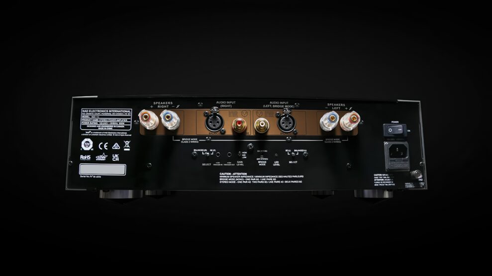 NAD oppgraderer Masters Series med M33 V2 og M23 V2 3 NAD-M23-V2
