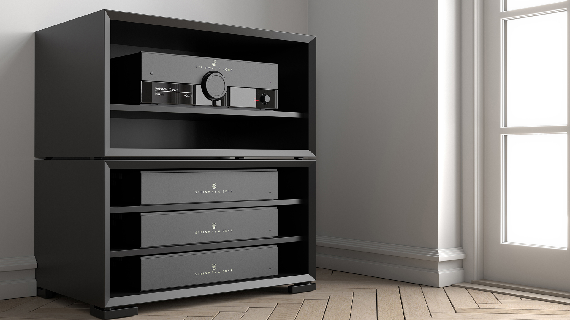 Steinway Lyngdorf først med Pure Audio Streaming