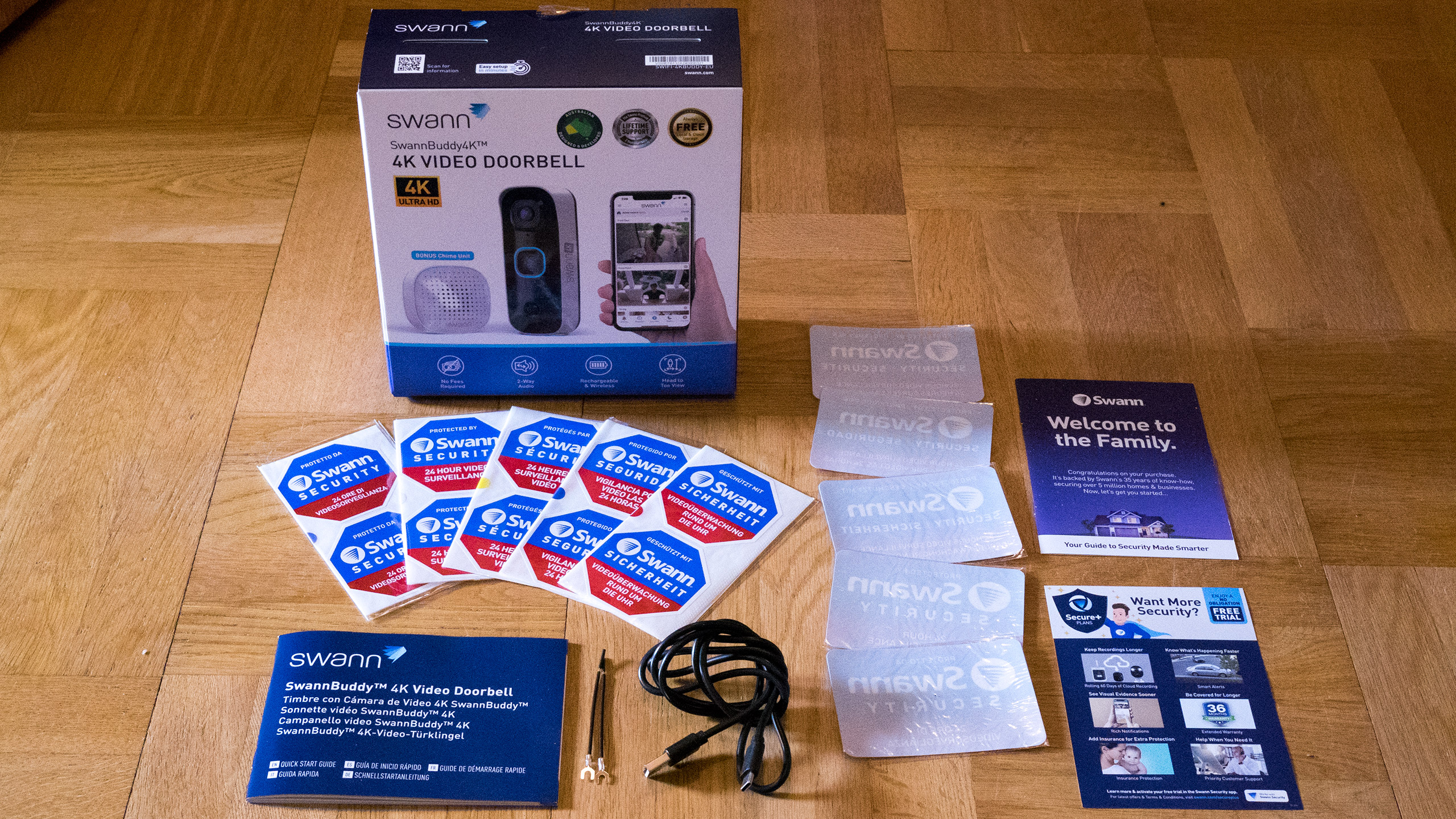SwannBuddy4K Video Doorbell 1 SwannBuddy4K Video Doorbell 1