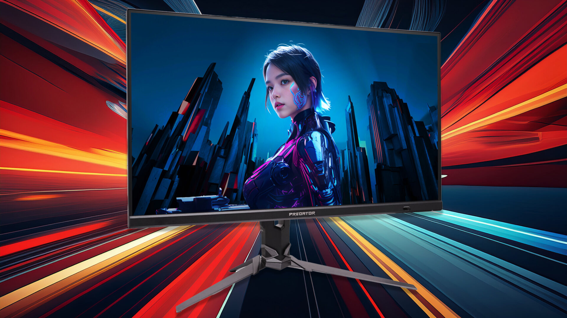 Med Acer Predator XB323QK får du i både pose og sekk