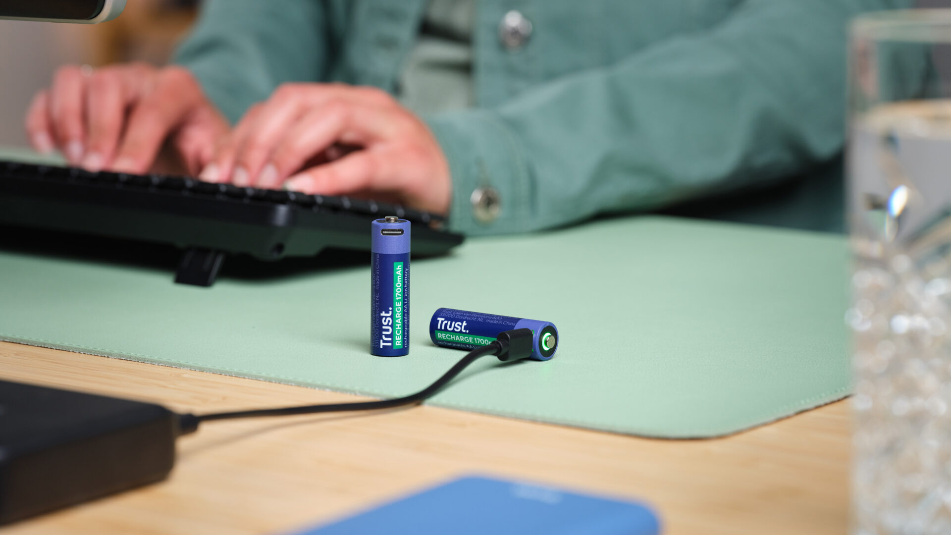 Trusts USB-C oppladbare batterier er geniale