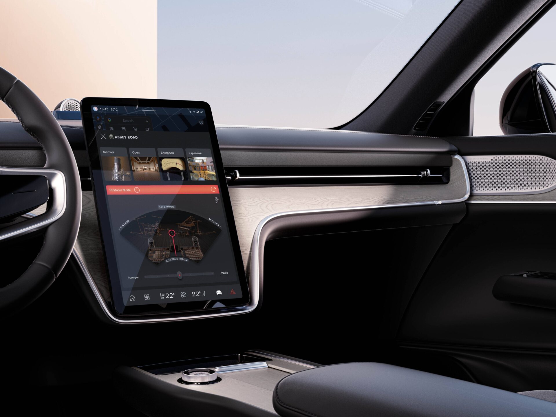 Volvo EX90 oppdateres med Abbey Road Studios Mode