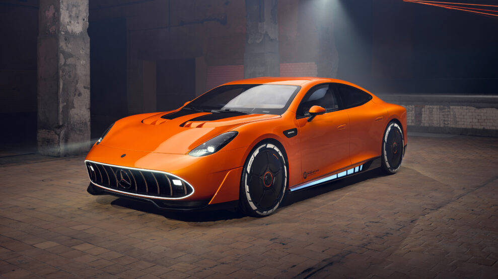 Mercedes CONCEPT AMG GT XX: Elektrisk fartsmonster med 1360 hestekrefter 4 Mercedes-AMG CONCEPT AMG GT XX – eine neue Dimension der PerformanceCONCEPT AMG GT XX – a New Dimension of Performance