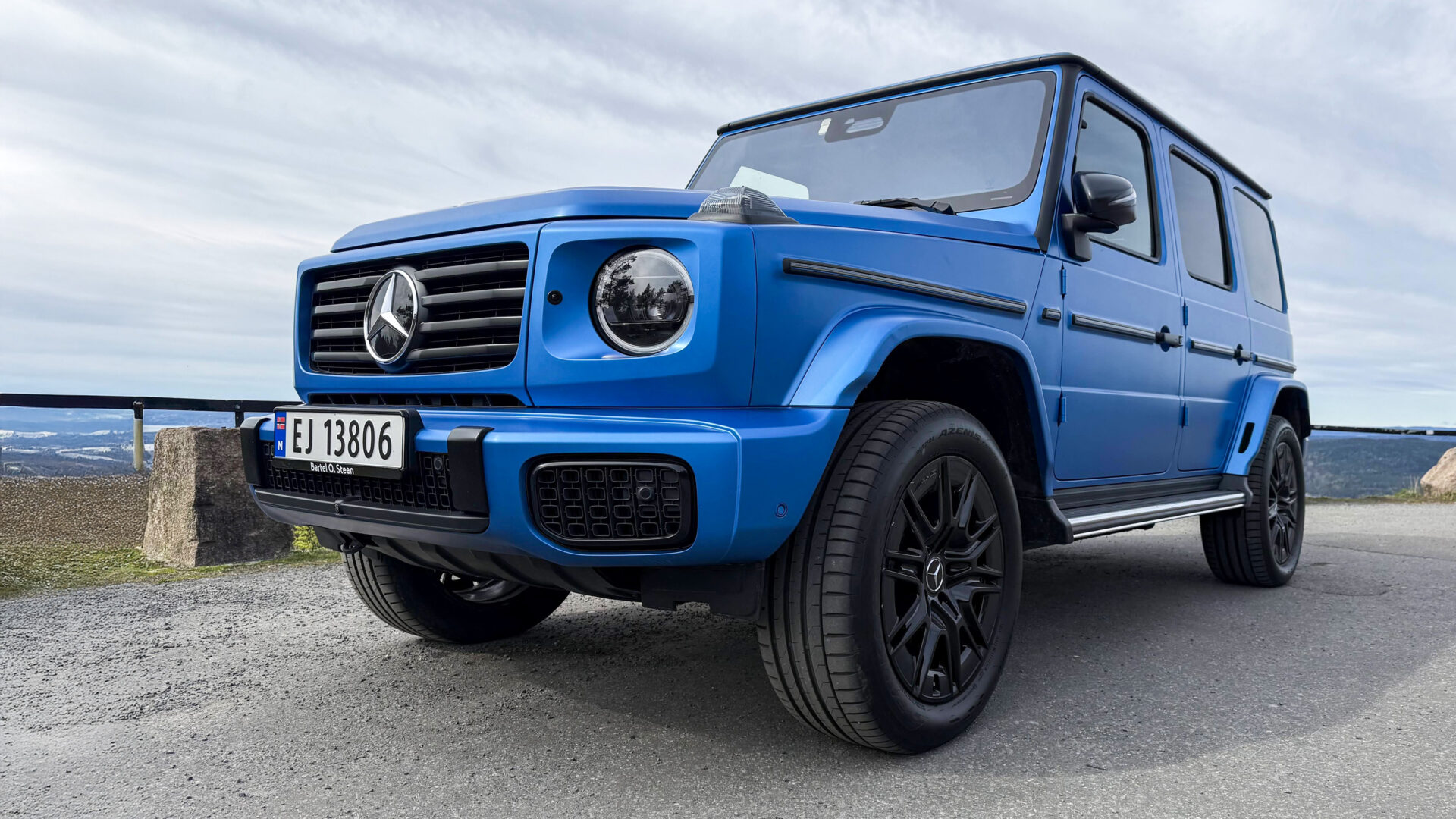 Mercedes-Benz elektrisk G-klasse med Burmester 3D Surround