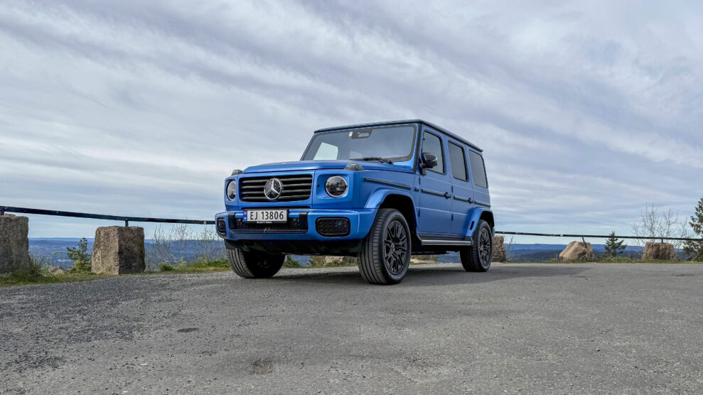 Mercedes-Benz elektrisk G-klasse med Burmester 3D Surround 3 Mercedes G 580 GeirNordby 6