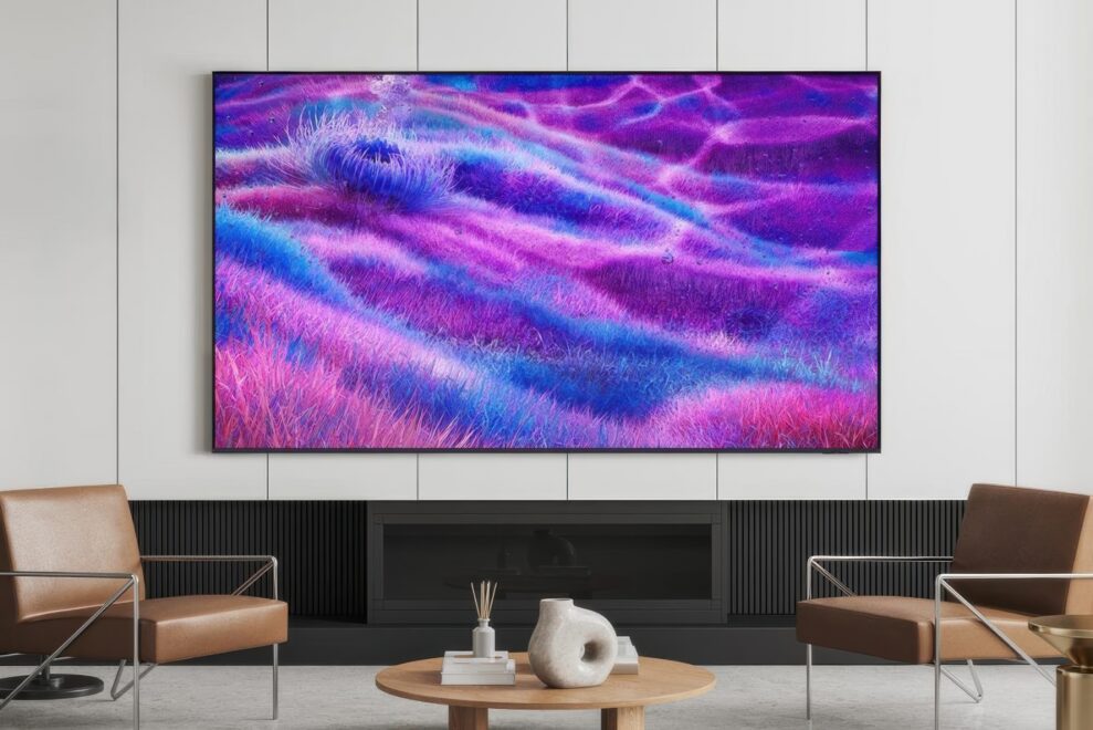 115 tommer: Samsungs monster-TV kommer til Norge 3 Samsung 100QN80F_Lifestyle_01