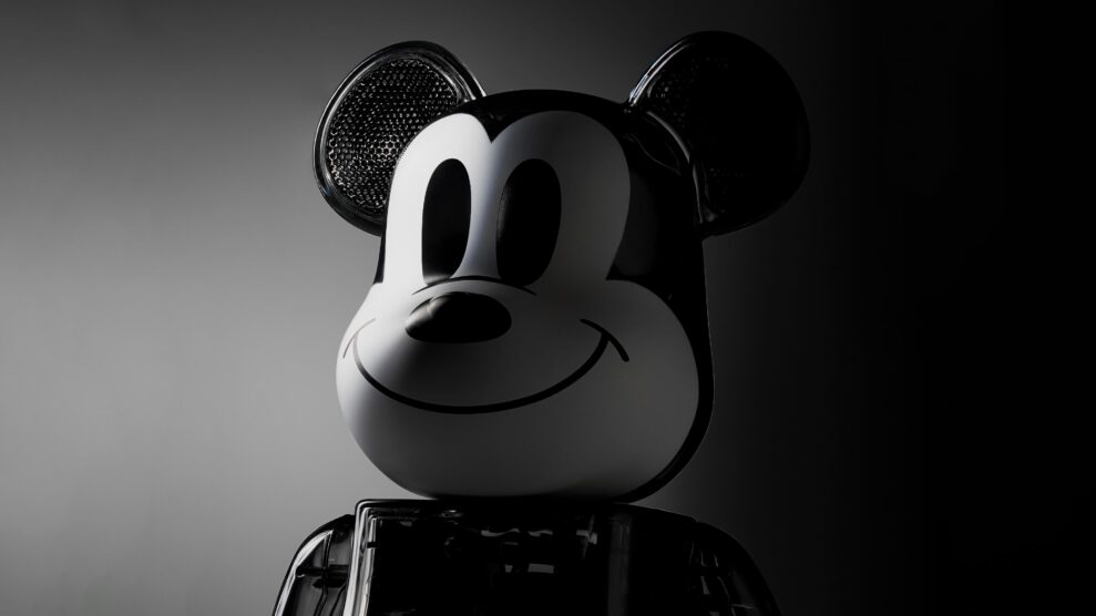Mikke Mus-løsning fra Bearbrick 4 Mikke Mus-løsning fra Bearbrick 2
