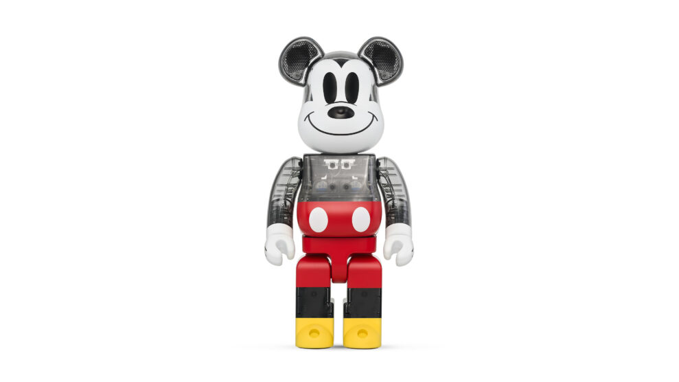 Mikke Mus-løsning fra Bearbrick 1 Bearbrick Audio Mickey_portrait_2