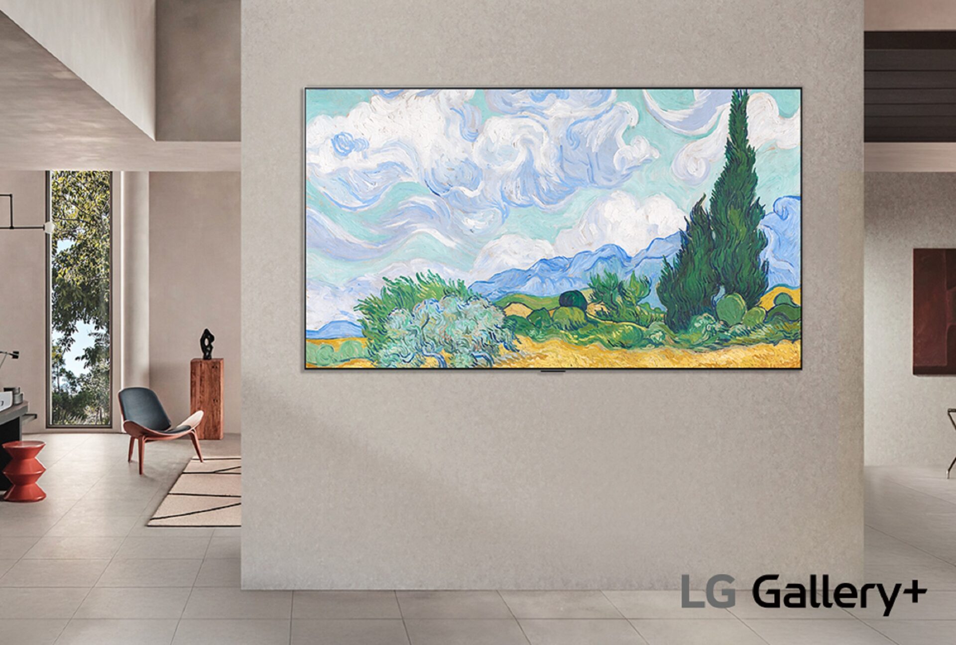 LG lanserer Gallery+: Gjør TV-en din til et personlig kunstgalleri