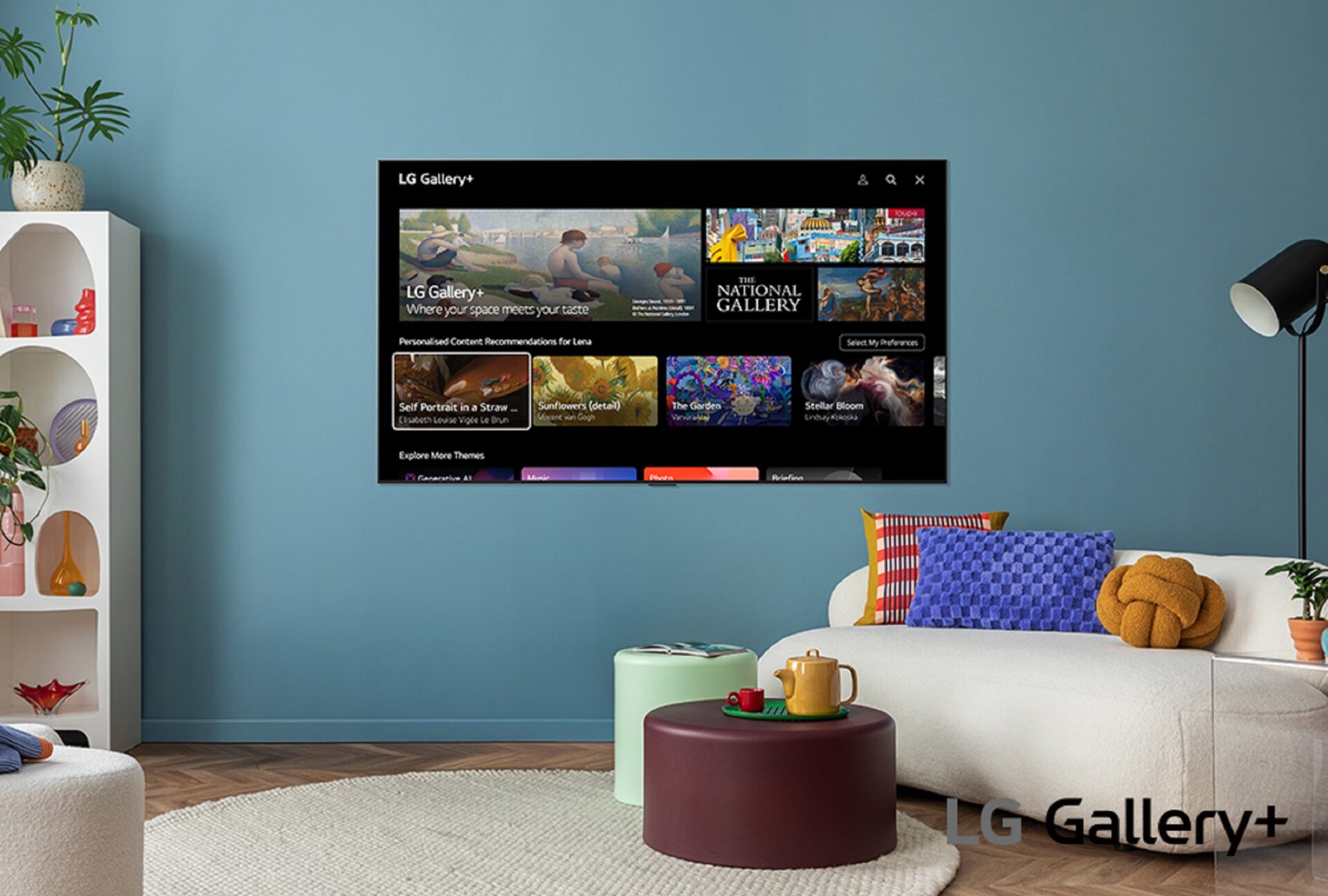 LG lanserer Gallery+: Gjør TV-en din til et personlig kunstgalleri 1 LG lanserer Gallery+: Gjør TV-en din til et personlig kunstgalleri 1