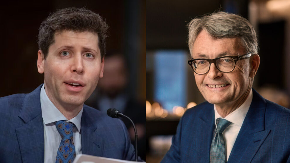 Sam Altman & Oyvind Eriksen i samarbeid om Stargate Norway Sam Altman & Oyvind Eriksen i samarbeid om Stargate Norway