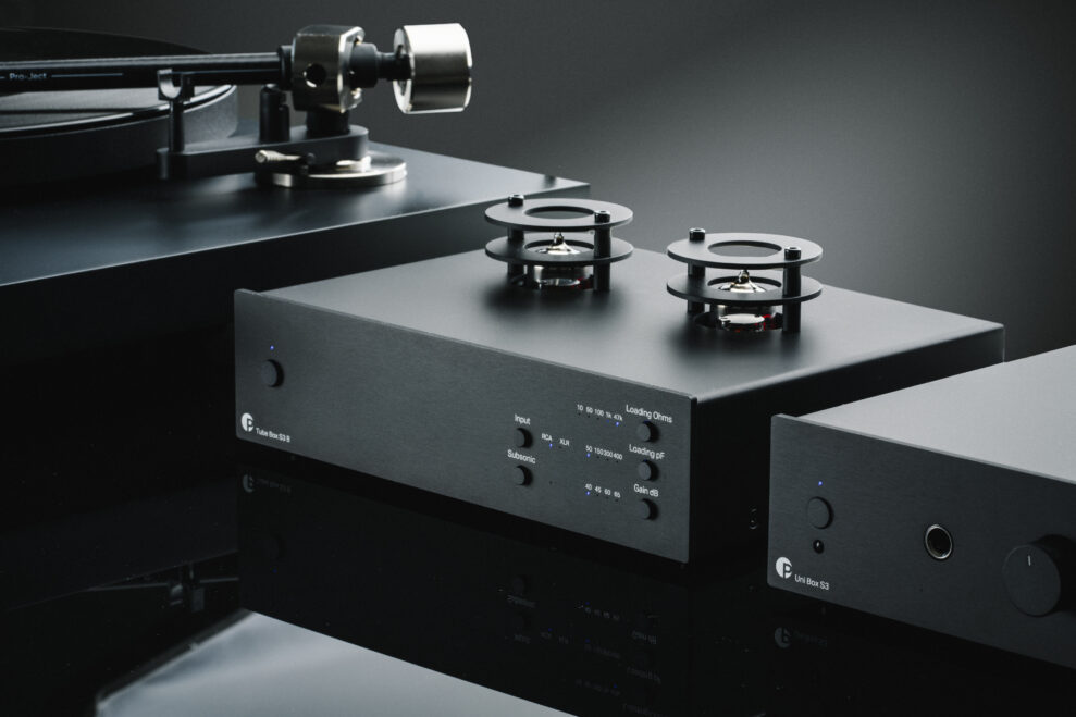 Pro-Ject Tube Box S3 B og Tube Box E 1 Pro-Ject Tube Box S3 B og Tube Box E 1