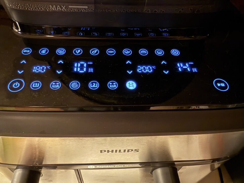 Philips Dual Basket Airfryer NA555 4
