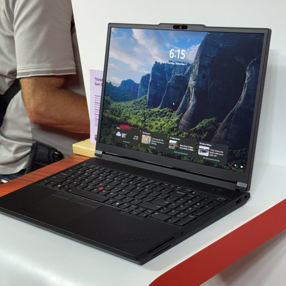 IFA 2025: Lenovo satser på KI og gaming 5 02_Thinkpad_ P16_Gen_3_geirnordby