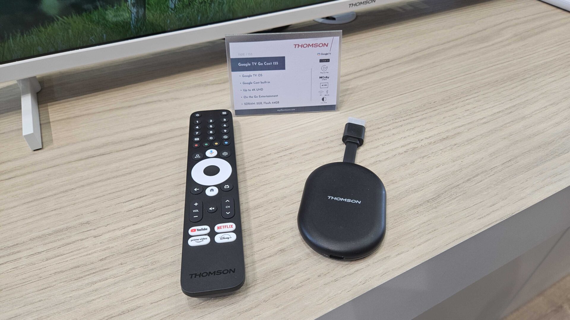 IFA 2025: Thomson viser «Europas minste» QLED-TV 4