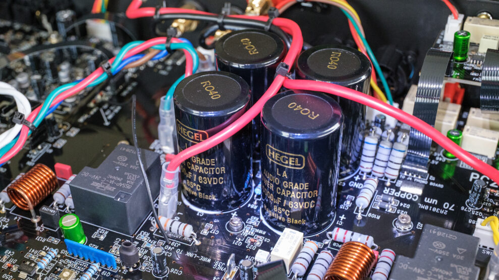 Hegel H150 capacitors
