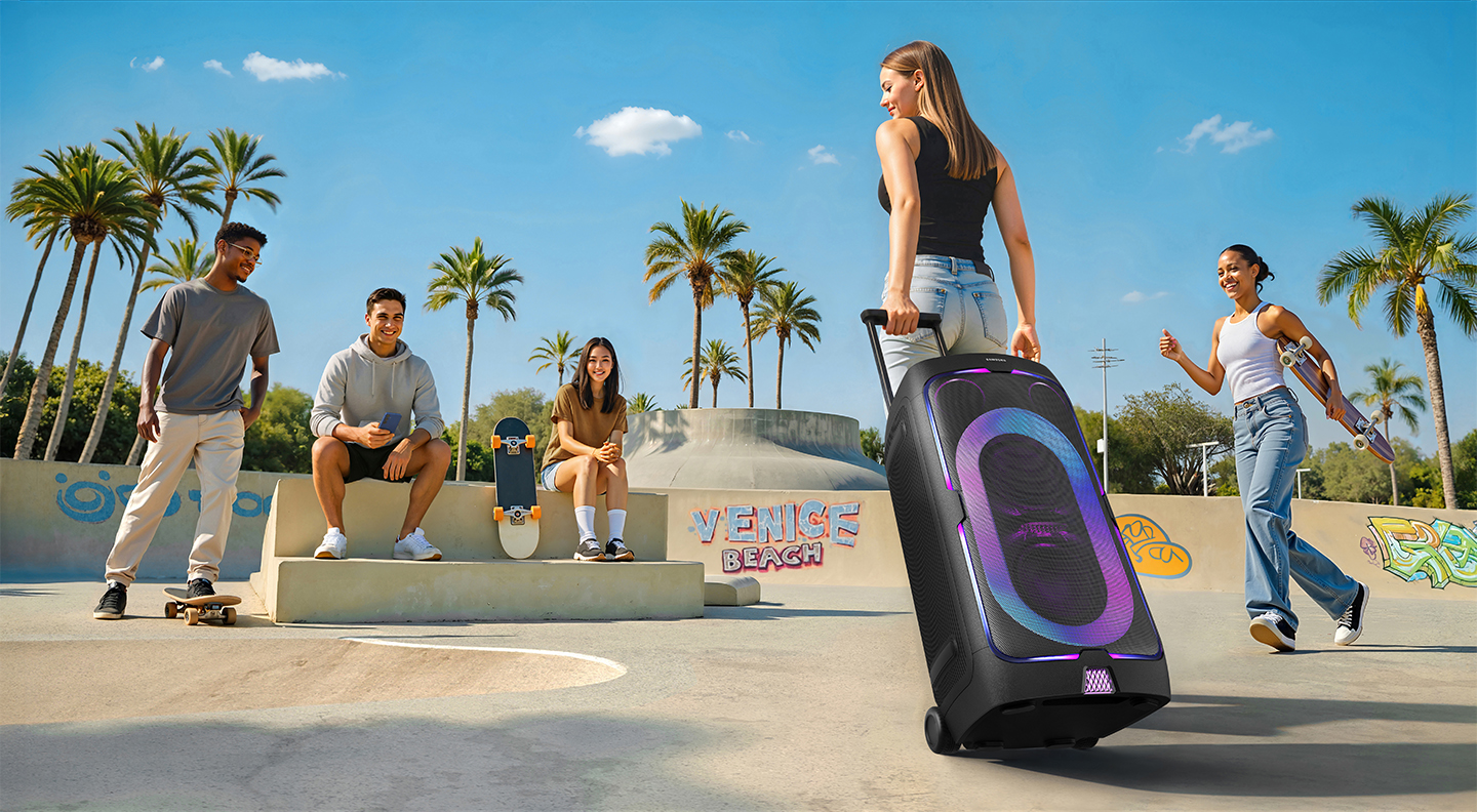 IFA 2025: Samsung lanserer nye partyhøyttalere
