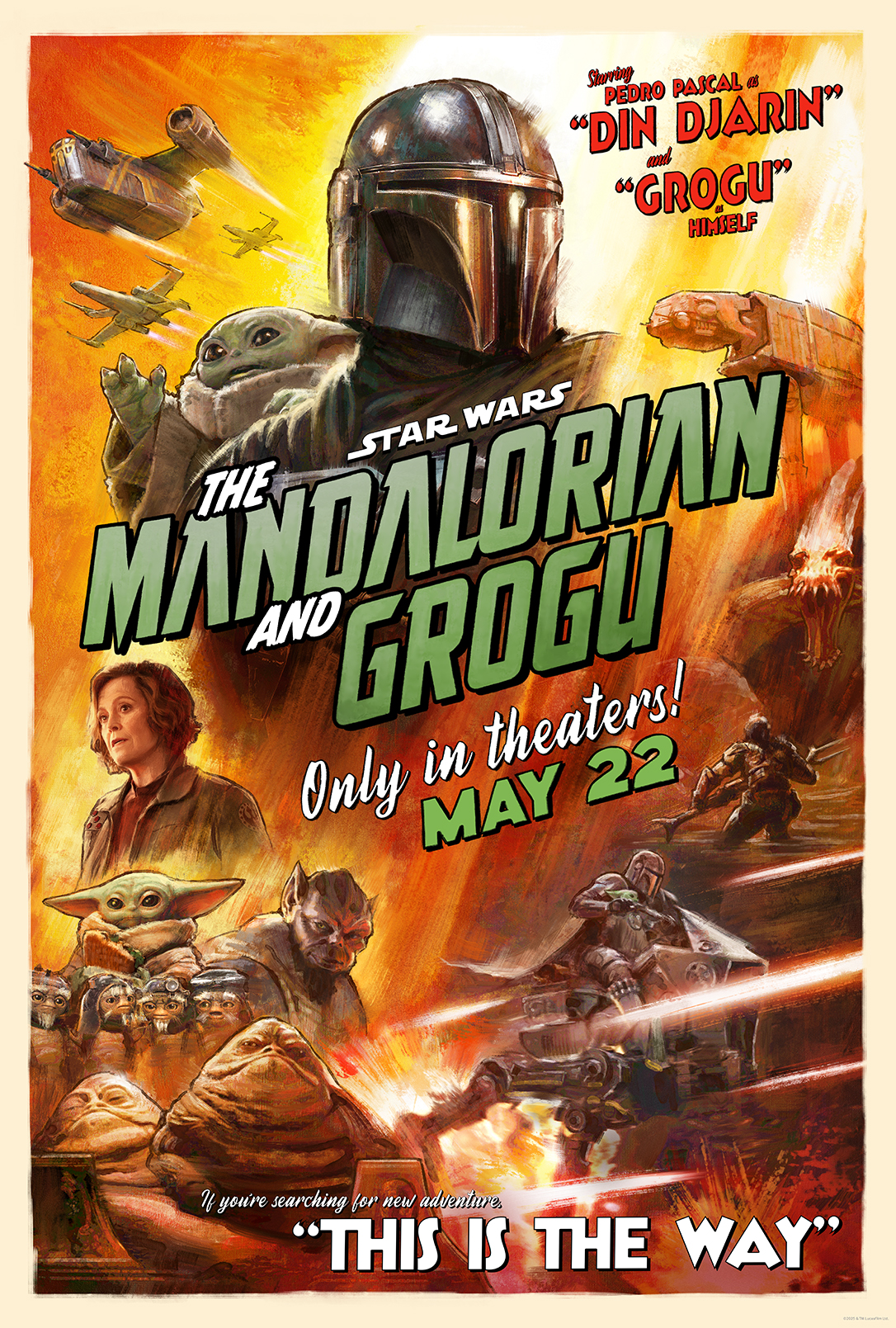 Nå er Star Wars-traileren her – The Mandalorian and Grogu 4