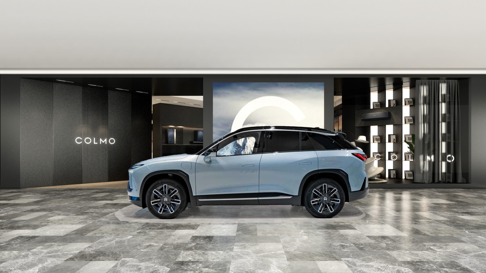 NIO og Colmo åpner butikk: Elbilen og smarthjemmet smeltes sammen
