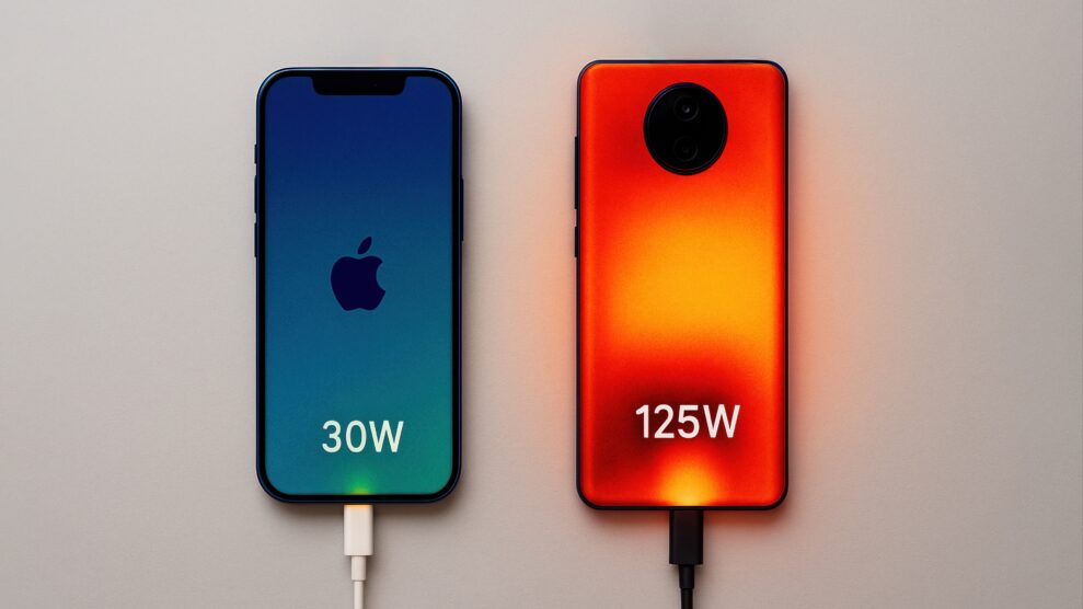 Hurtiglading: Superraske Kina mot trauste Vesten - hvem har rett? 5 iPhone vs chinese fastcharging