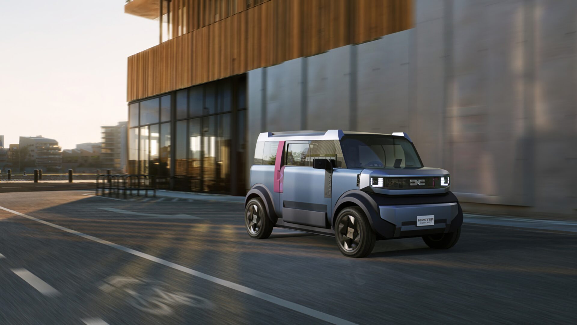 Dacia Hipster Concept: Tre meter med plass til fire