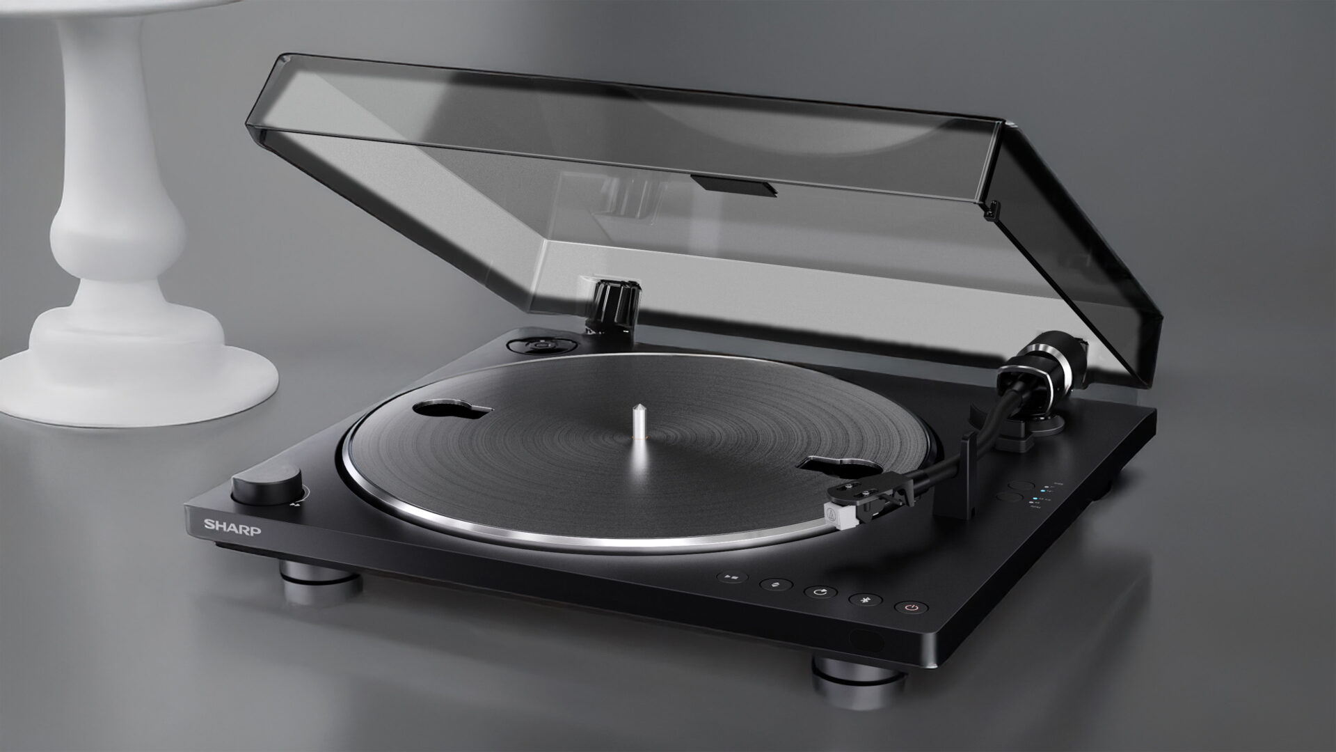 Sharp RP-TT100 platespiller med Bluetooth og fjernkontroll