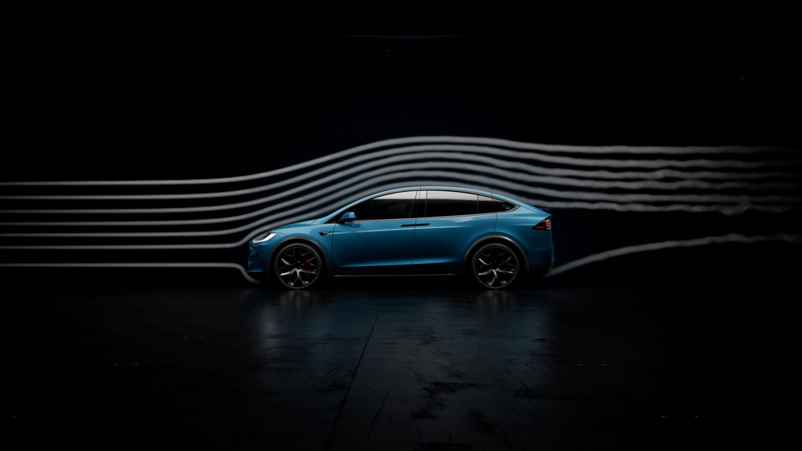 Tesla Model S og Model X oppgraderes – men kan det redde salget? 1 Tesla Model X aerodynamics