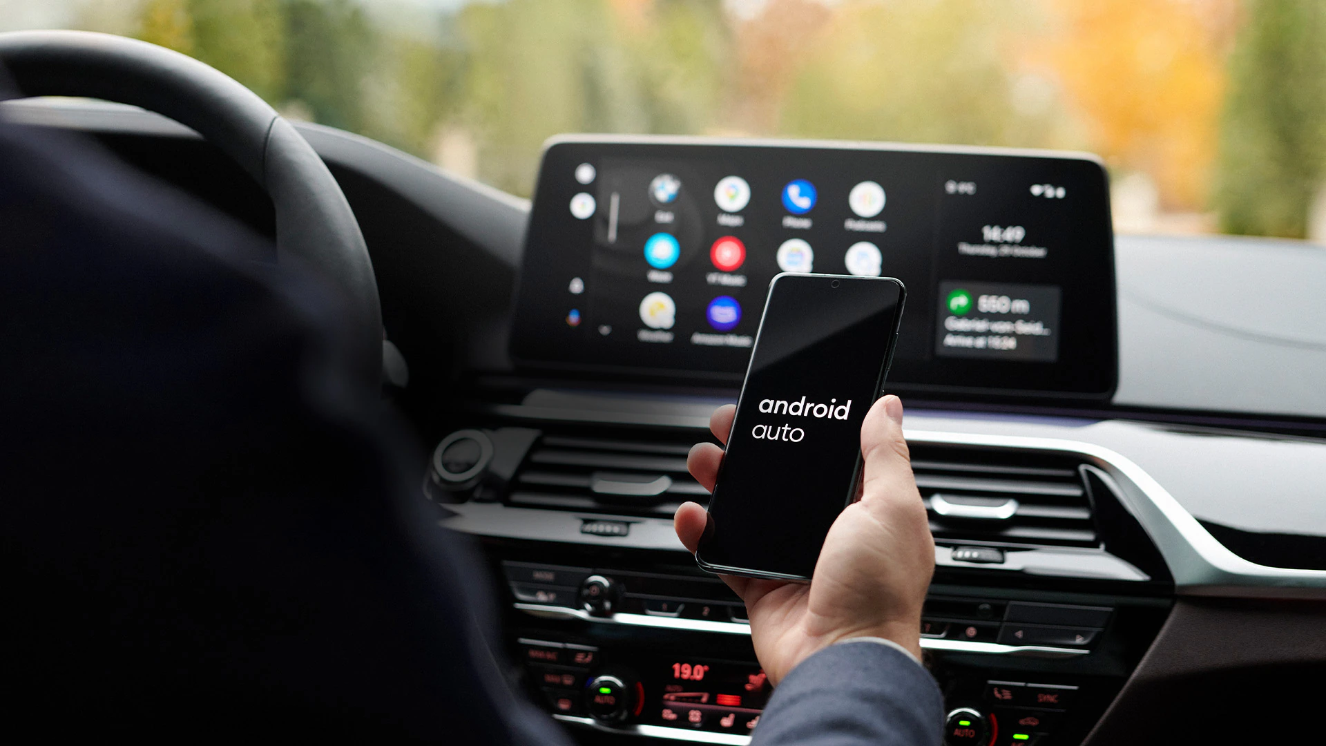 Android Auto får widgets på startskjermen