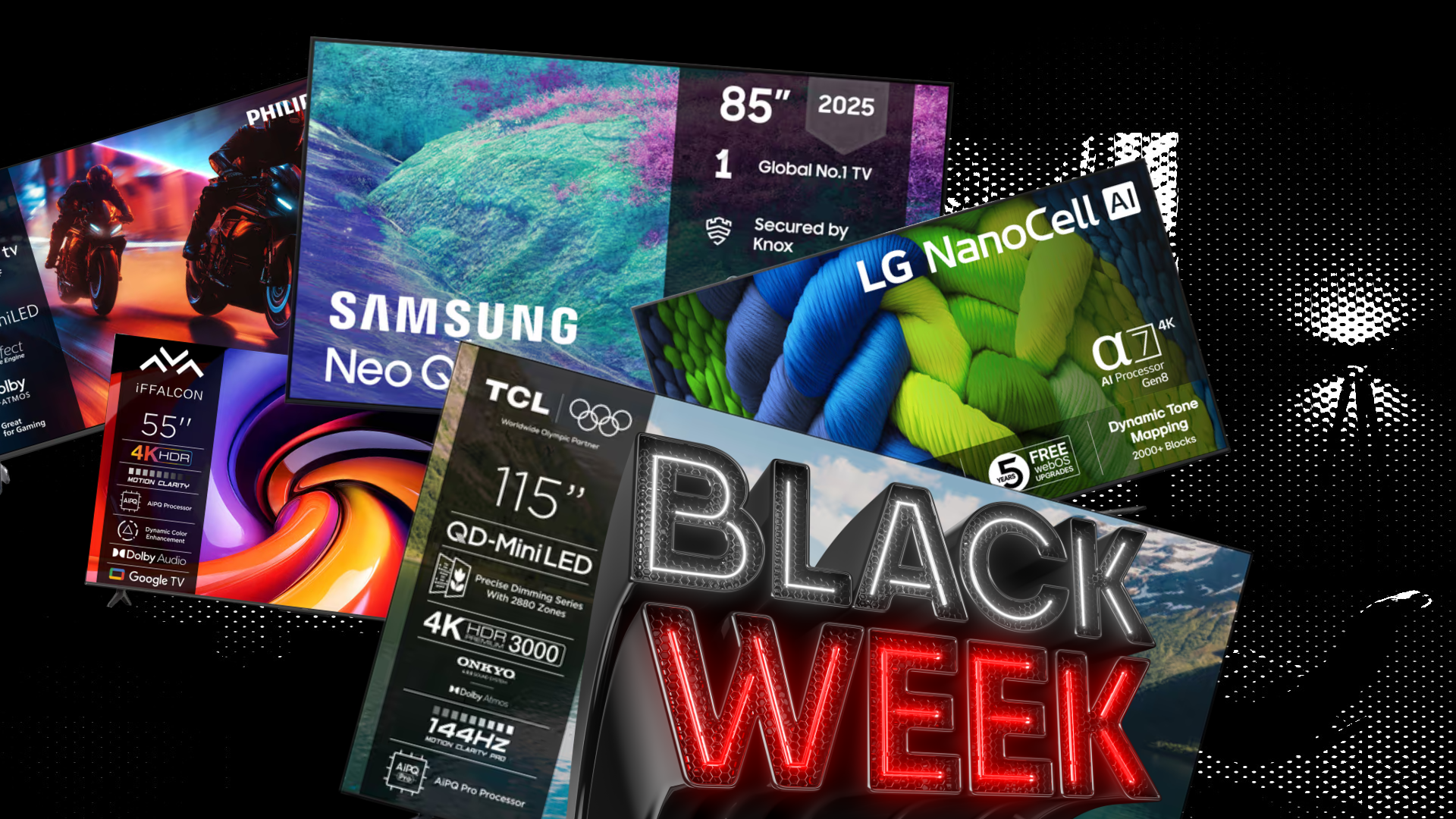 Black Week 2025: De beste TV-tilbudene