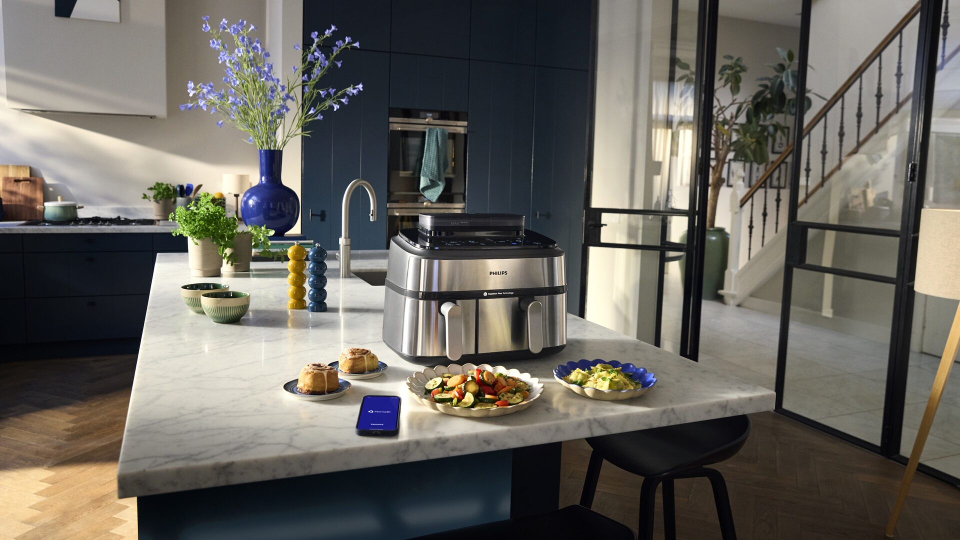 Philips KI-assistent gjør det enklere å lage mat med airfryer