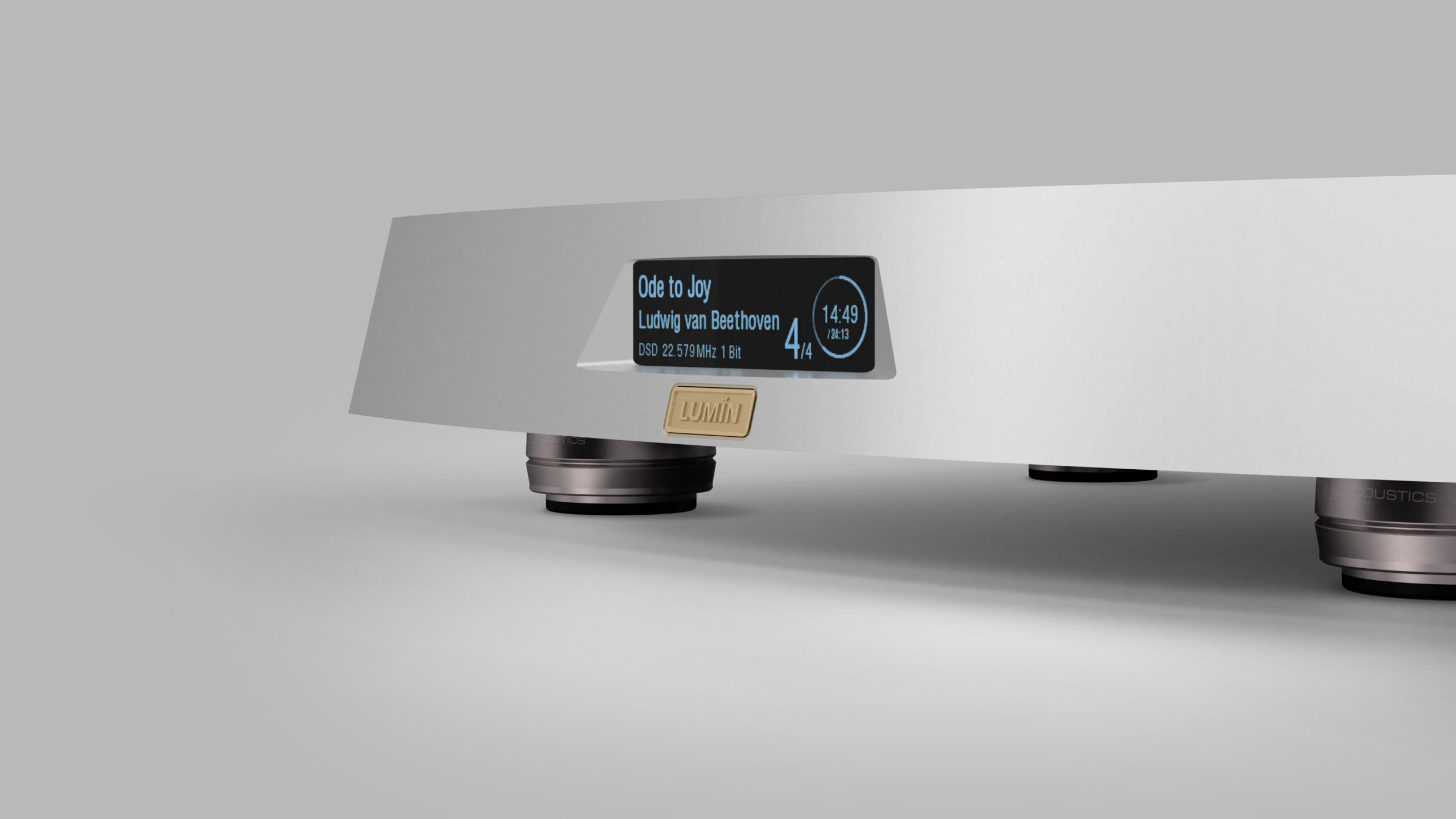 Lumin X2: Flaggskip-streamer med kompromissløs DAC 3 LUMIN-X2-Silver-close-facing-left