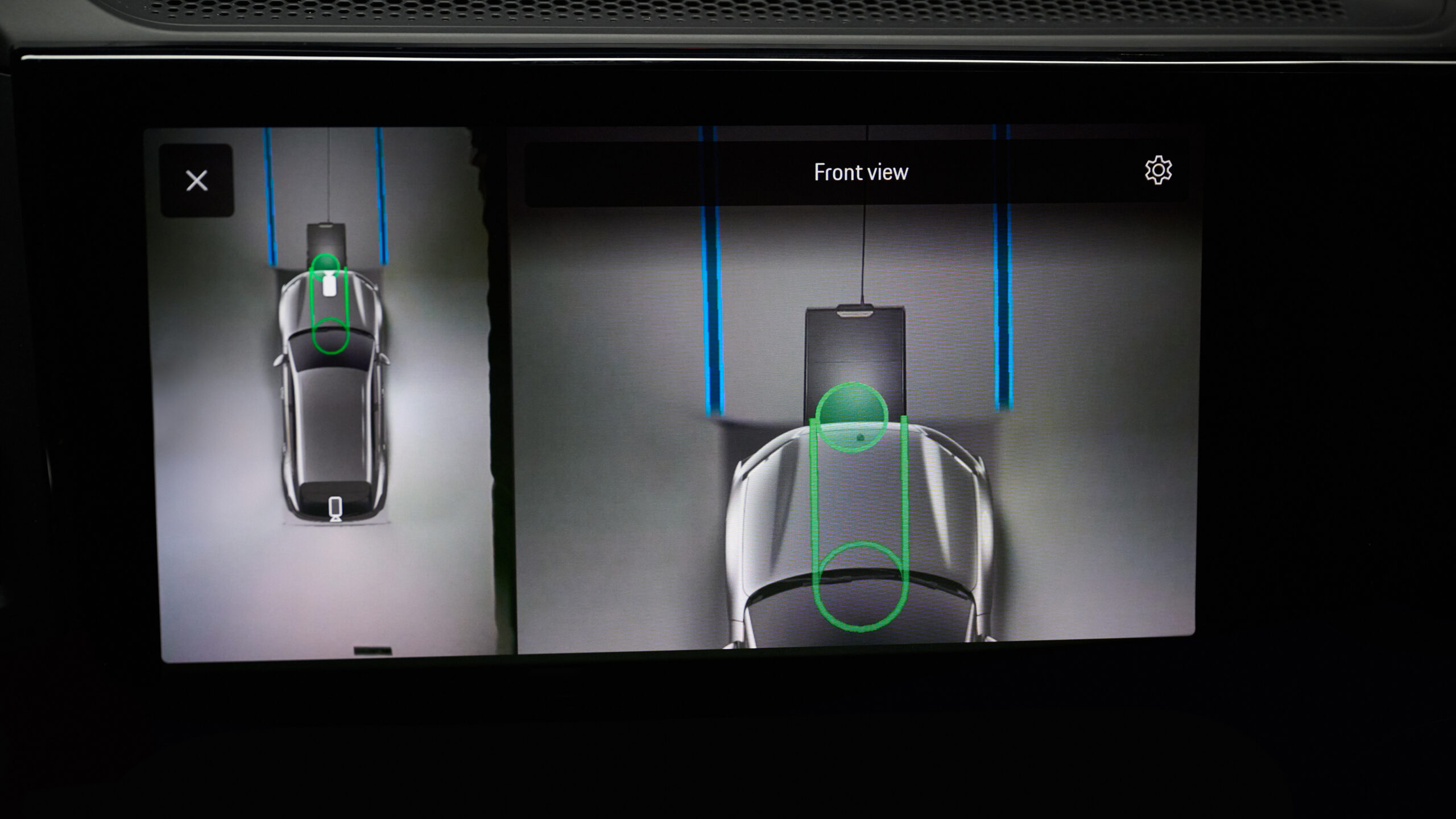 Porsche Cayenne Electric lader trådløst 2 Porsche Cayenne wireless charging interface 2