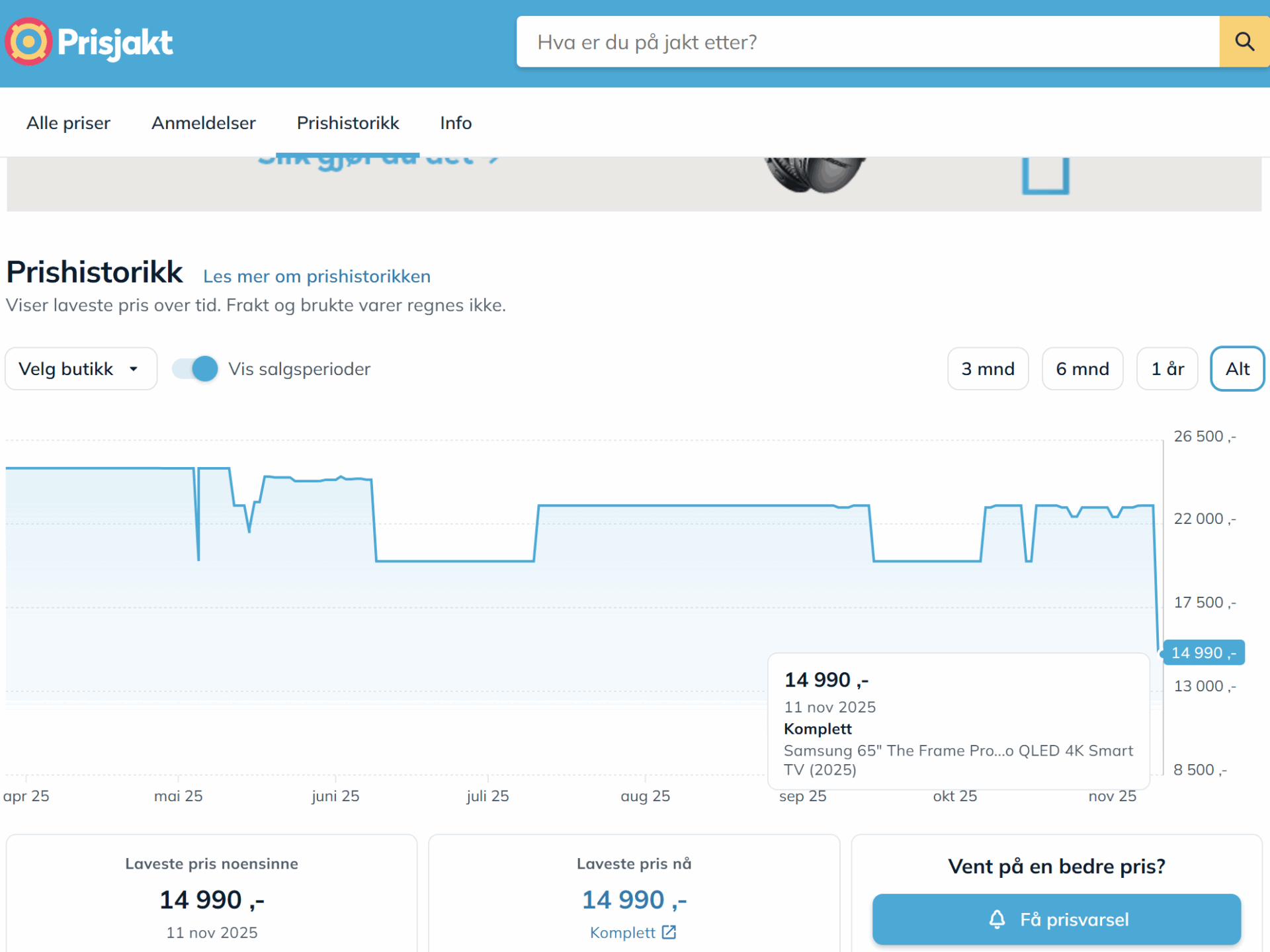 Black Week 2025: Slik gjør du et TV-kupp 3 Black Week 2025: Slik gjør du et TV-kupp 3