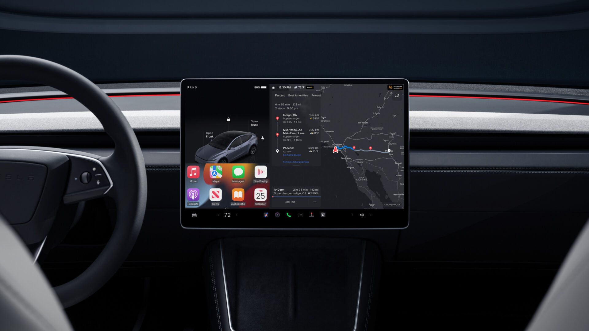 Kommer endelig CarPlay til Tesla?