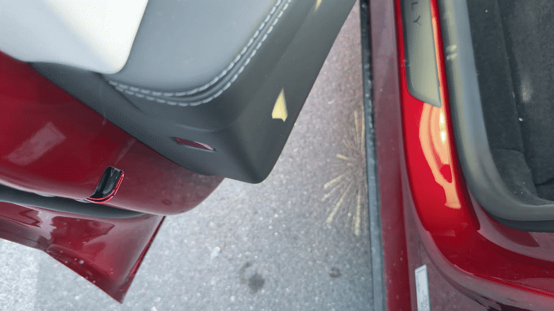 Tesla Model Y Performance (2025) 4 Tesla Model Y Performance 2025 logo projected