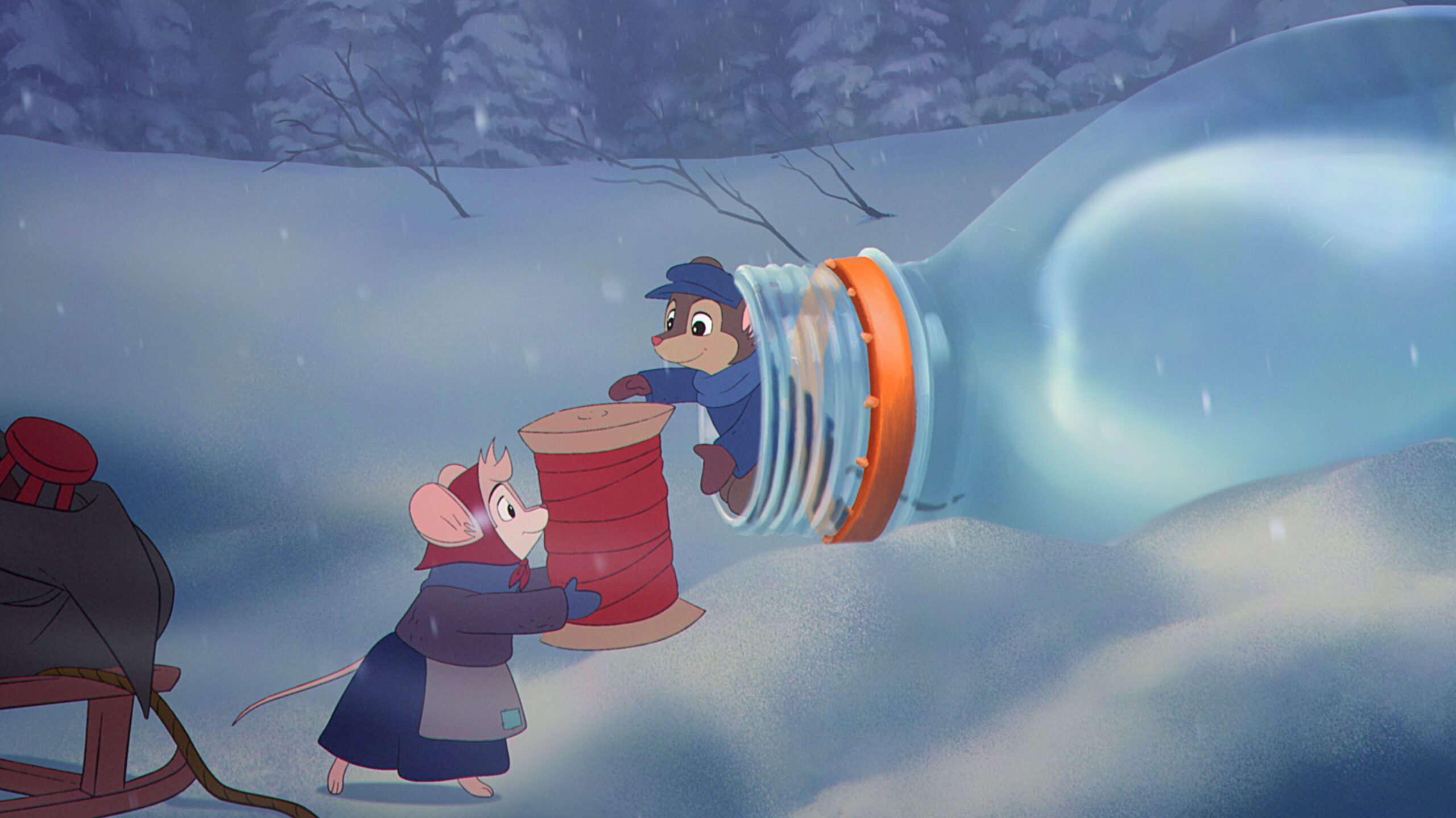 Trist julefilm om pant: 15 animatører tegnet i tre måneder 2 Infinitum_mus flytter inn i flaske