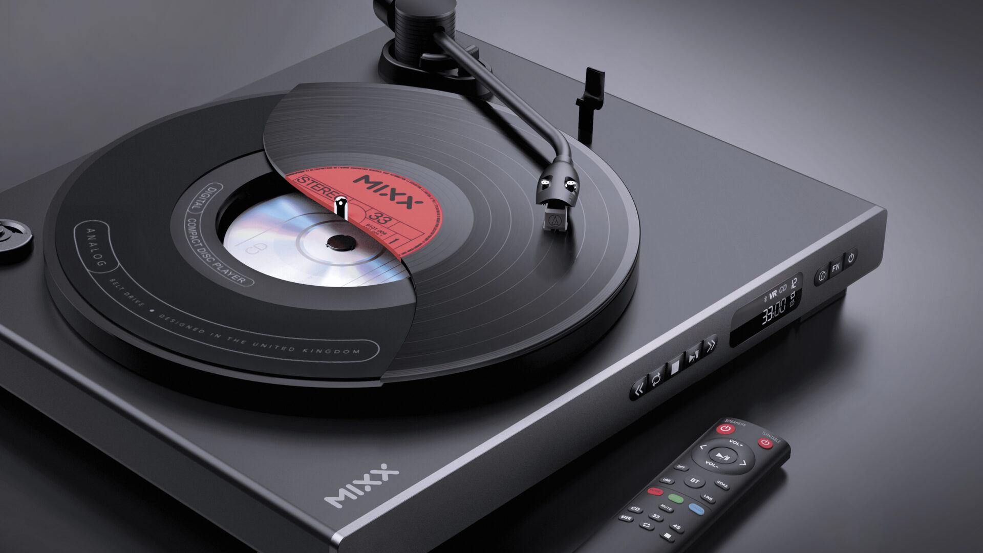 Analog Plus: Vinyl og CD i samme spiller