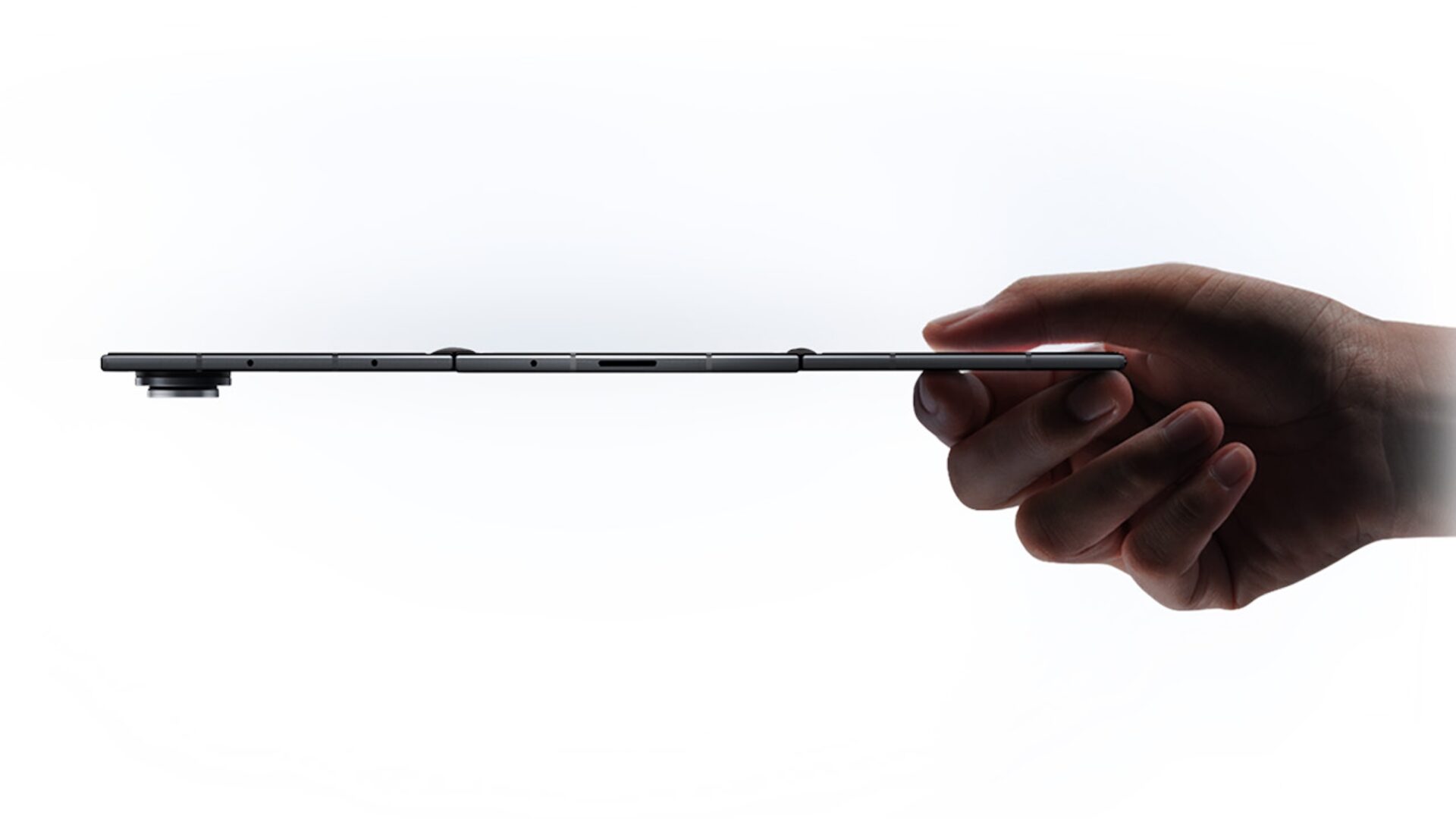 TriFold med tre skjermer kan brettes ut til 10 tommer