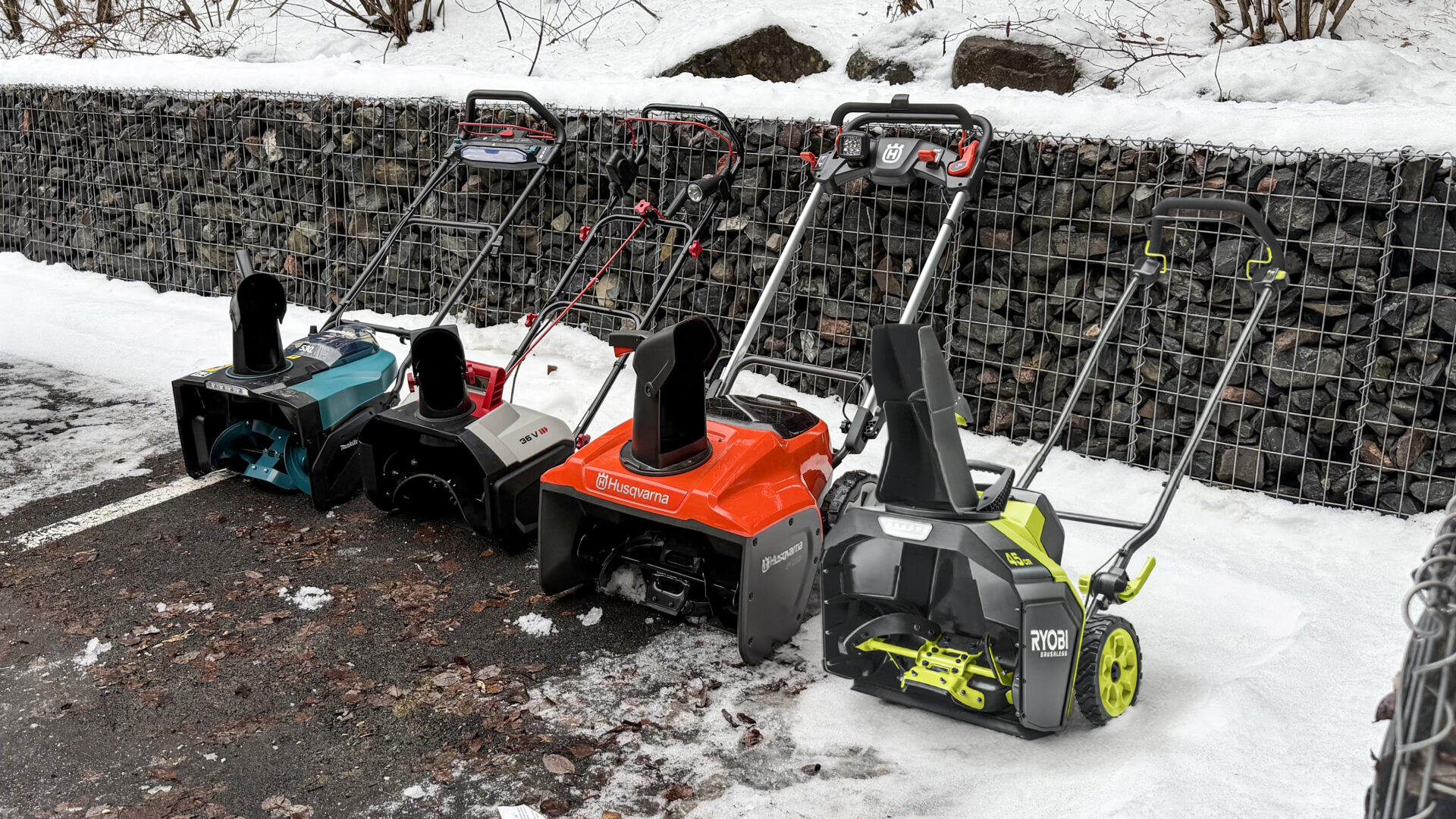 4 batteridrevne snøfresere (2026) 13 4 snøfresere sneslynger snowblowers 2026 - 2