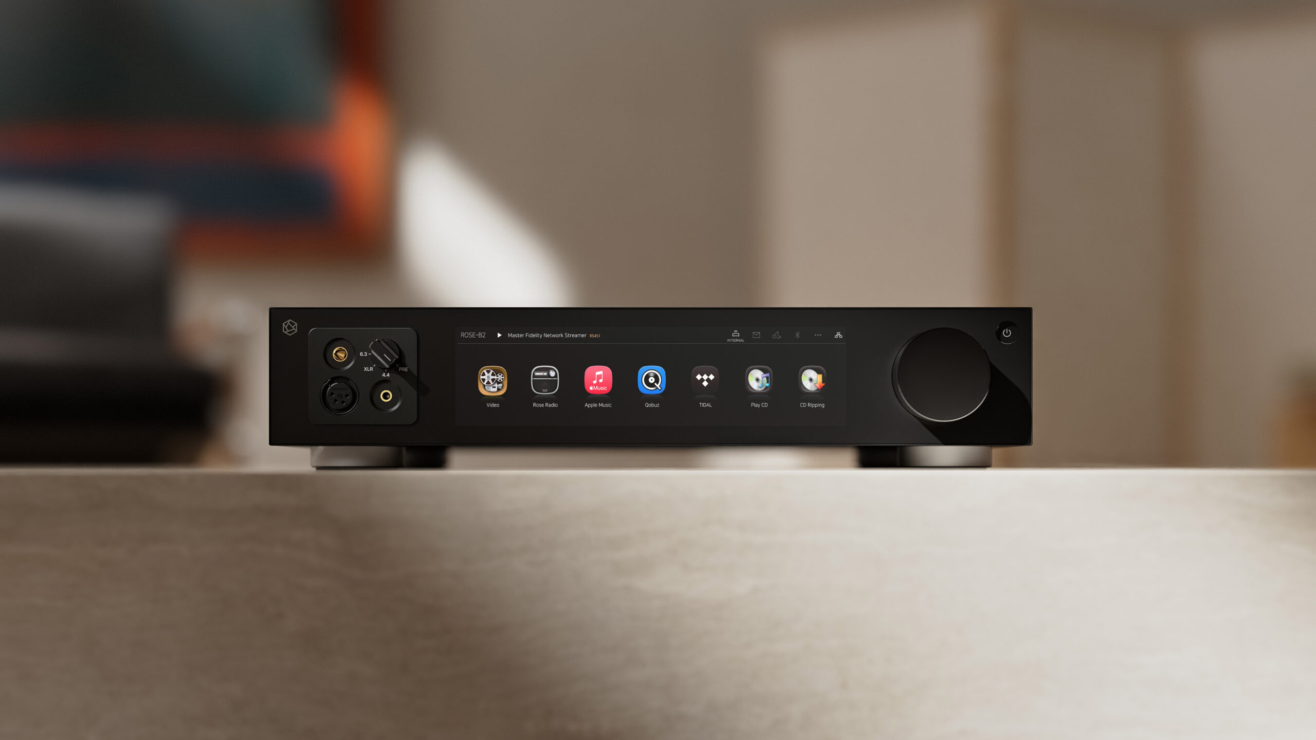 HiFi Rose RS451 1 HiFi Rose RS451 black front