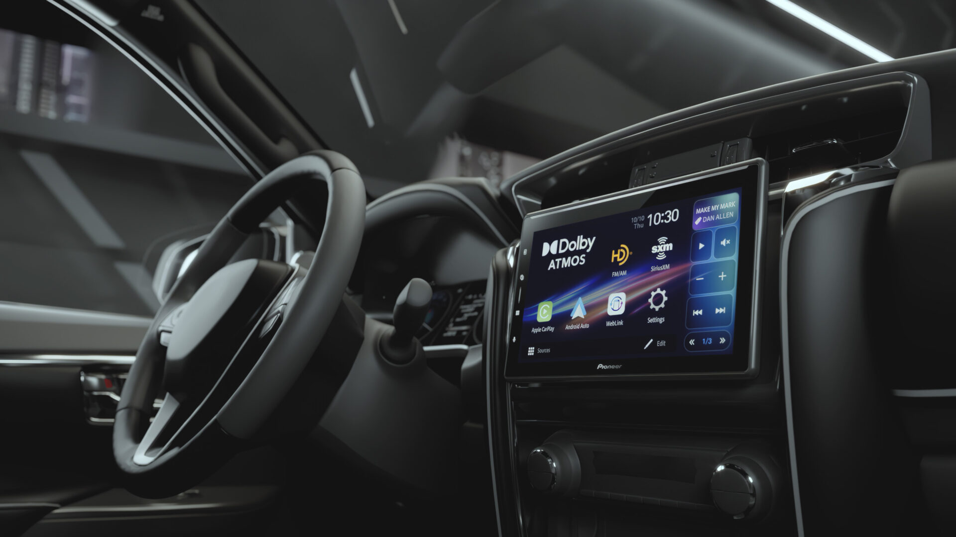 Pioneer Sphera gjør bilen til Dolby Atmos konsertsal