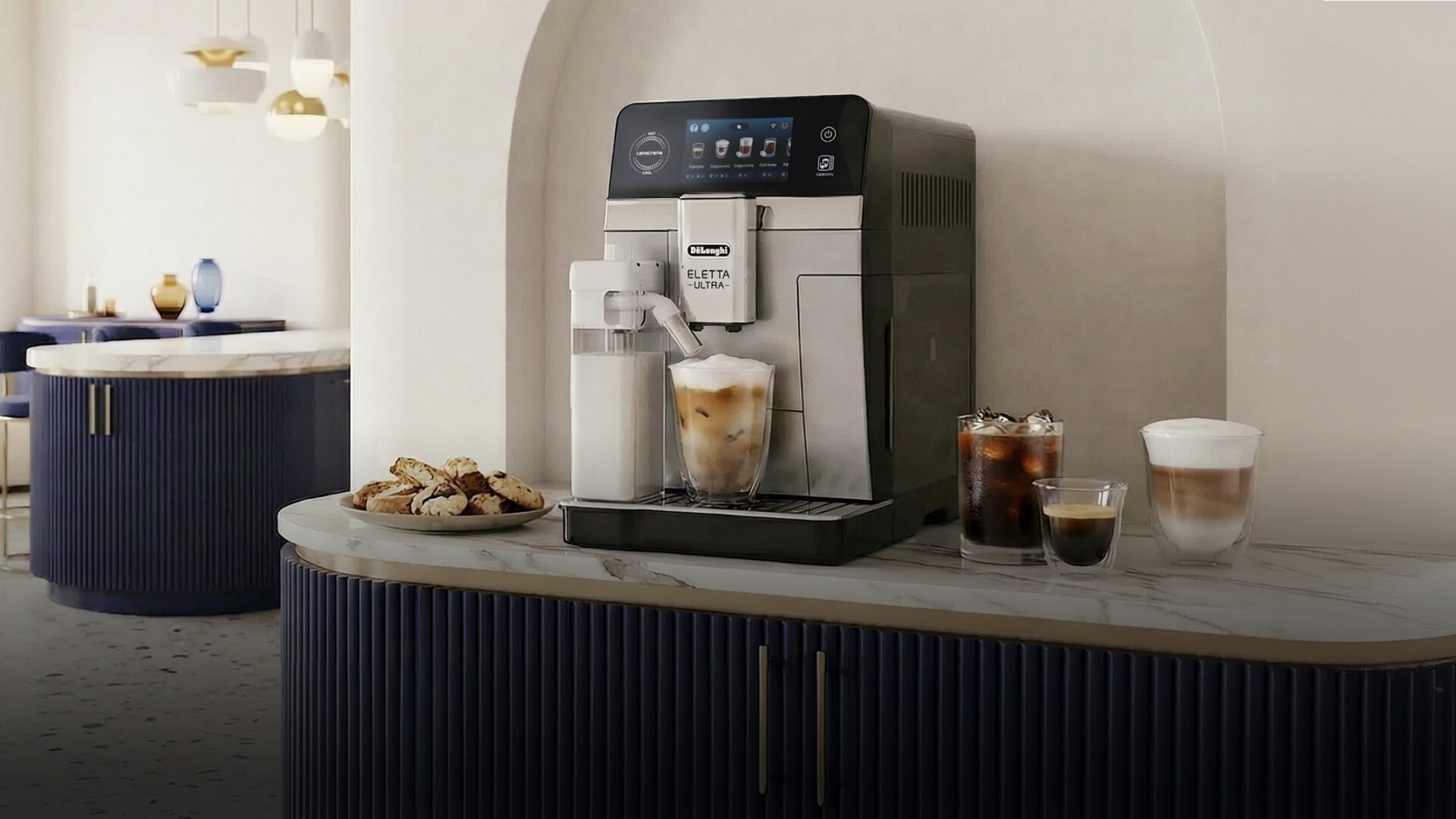 DeLonghi Eletta Ultra lager kaffe uten bråk