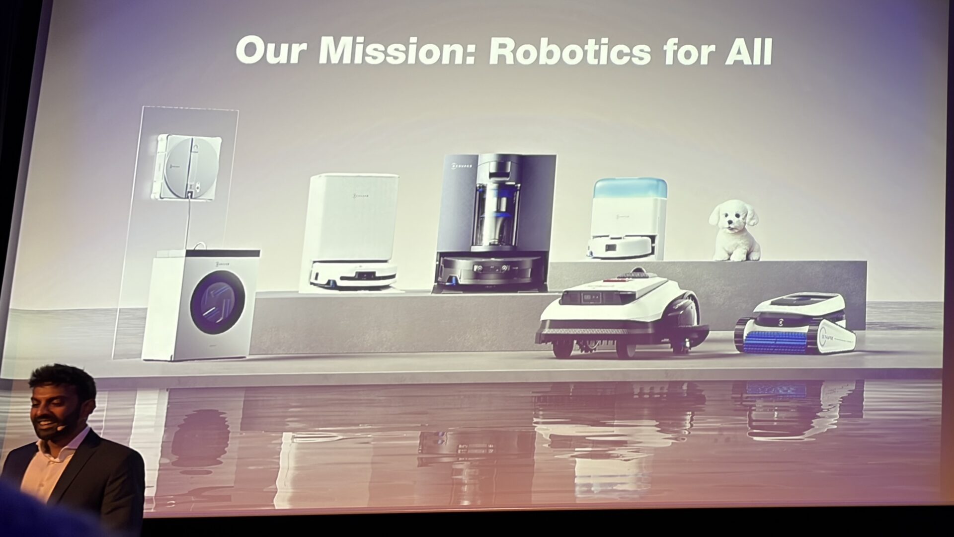 Ecovac-roboter hjelper til overalt i og utenfor hjemmet