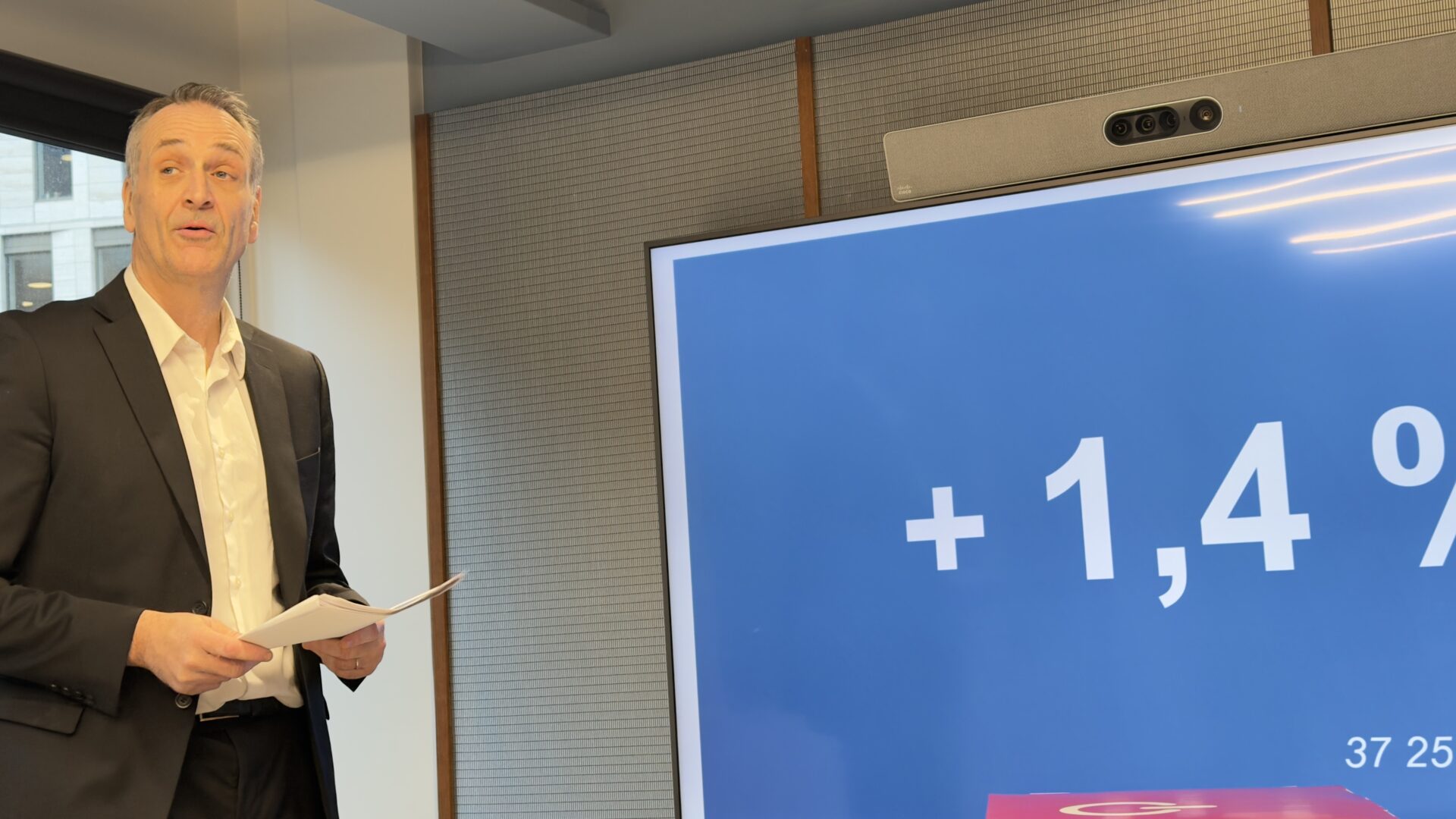 Vekst i omsetningen for 2025