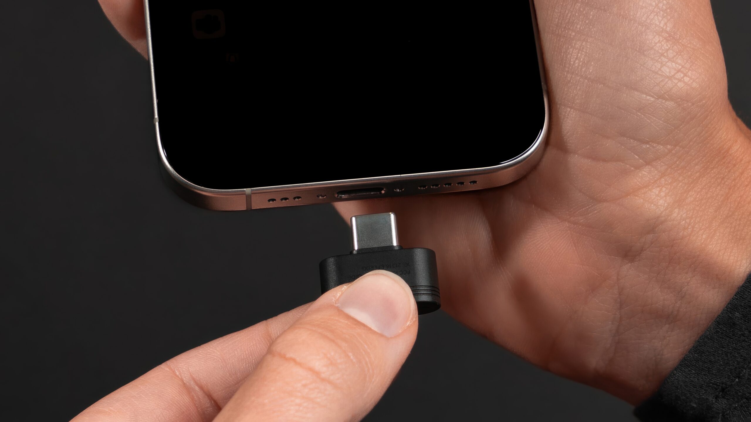 JLab Epic Lab Edition 1 JLab Epic Lab Editon dongle in phone