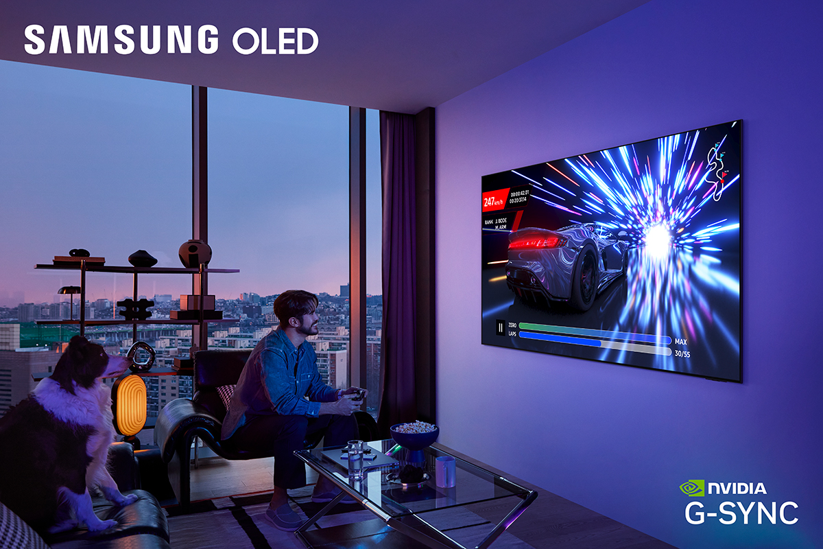 Samsung OLED-TV-er får Nvidia G-Sync-støtte